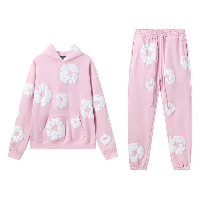 Denim tears Spring Summer Hoodies&Pants  unisex