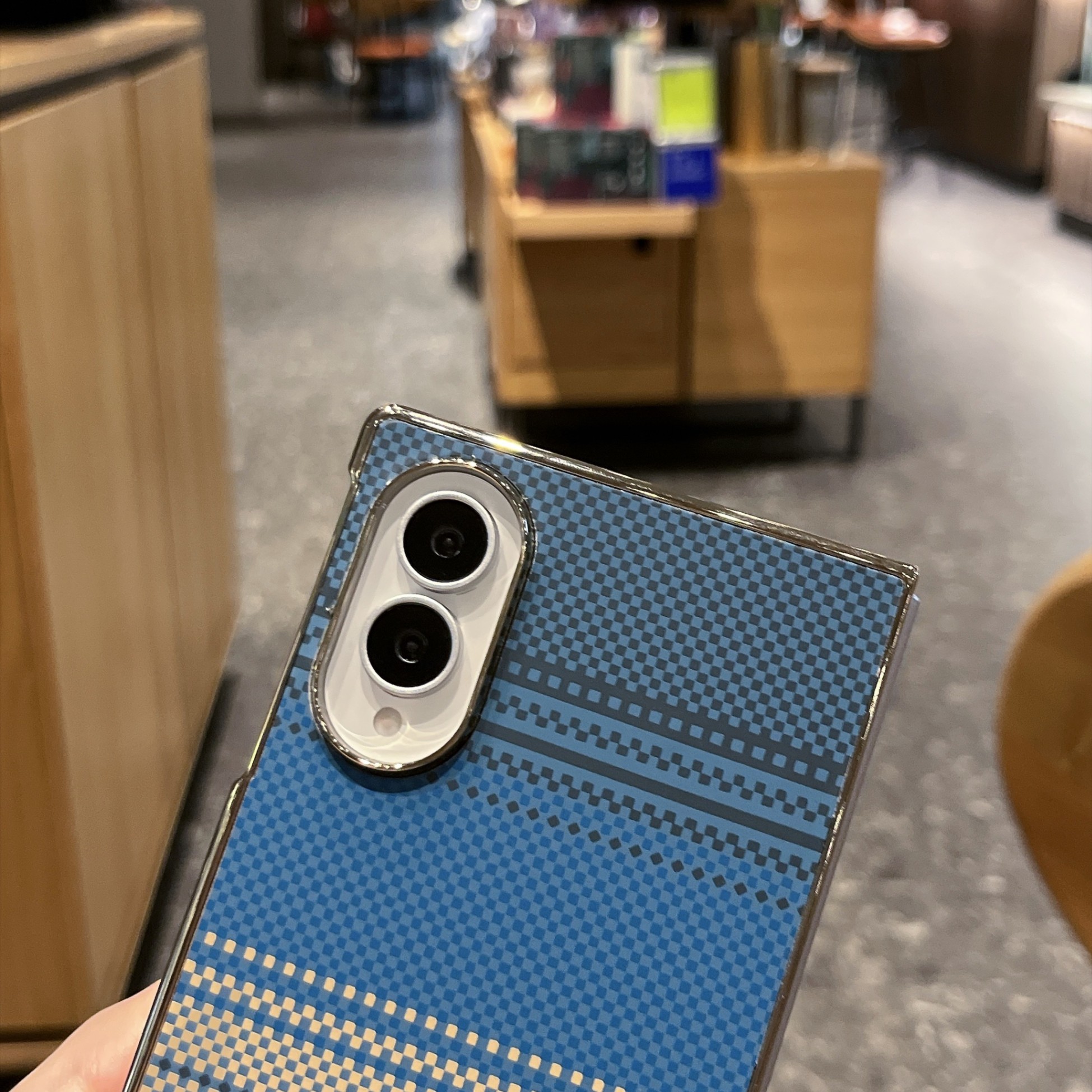 Galaxy Z Fold 8 Protective Case Precise Fit - back view