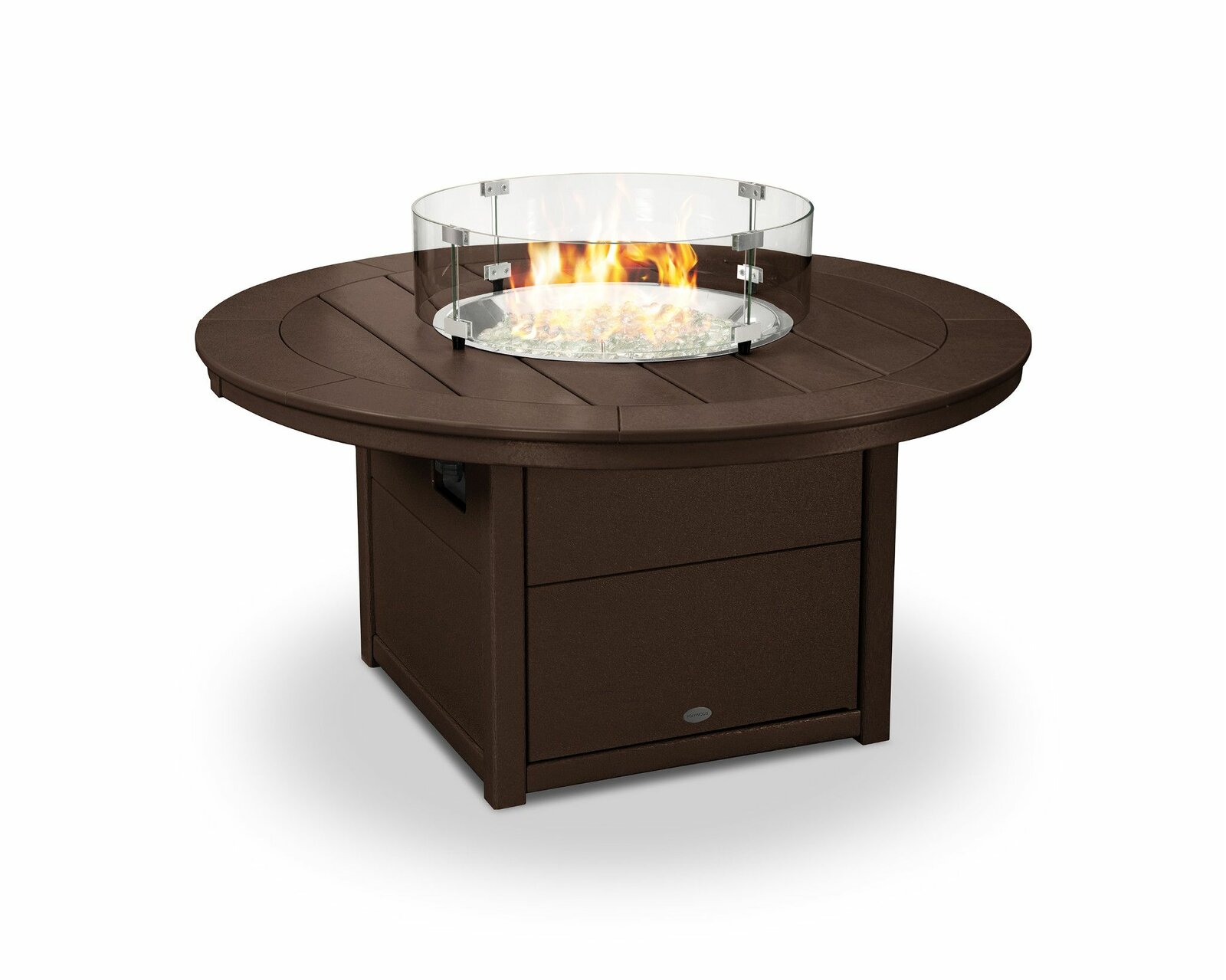 23.75'' H x 48'' W Polyresin Fire Pit Table