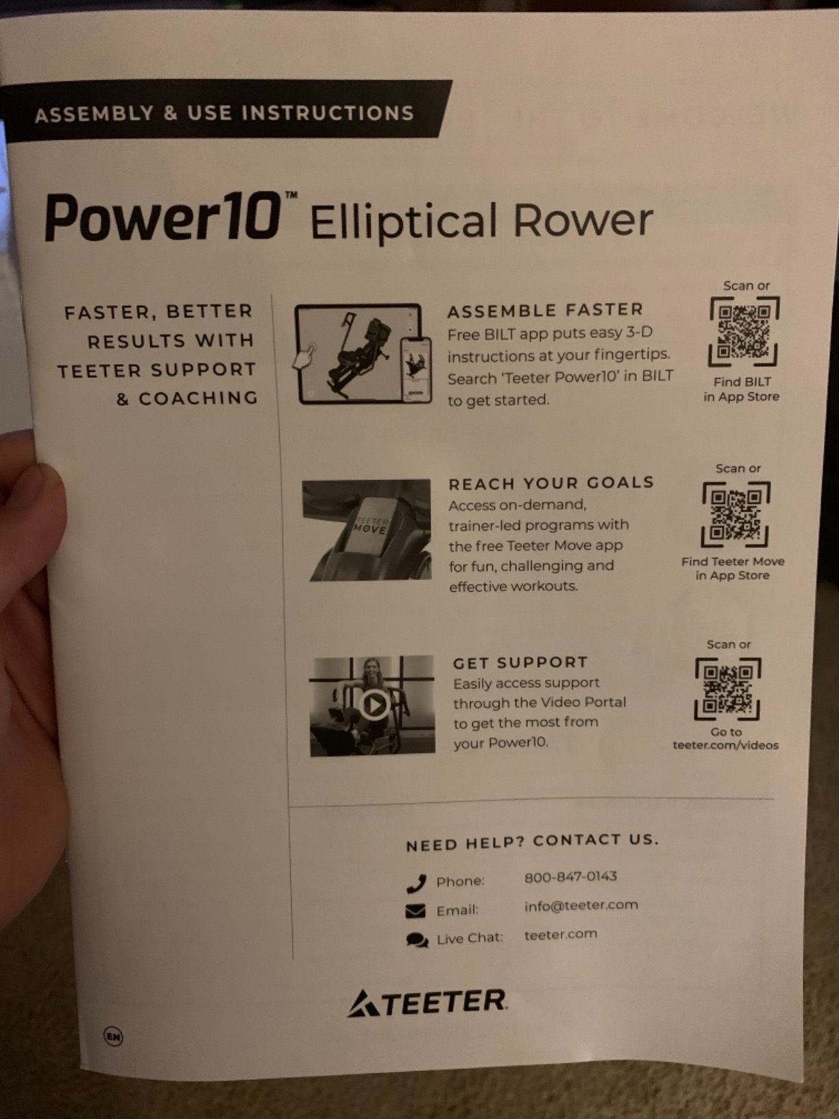 Power10 Rower with 2-Way Magnetic Resistance – Indoor Rowing