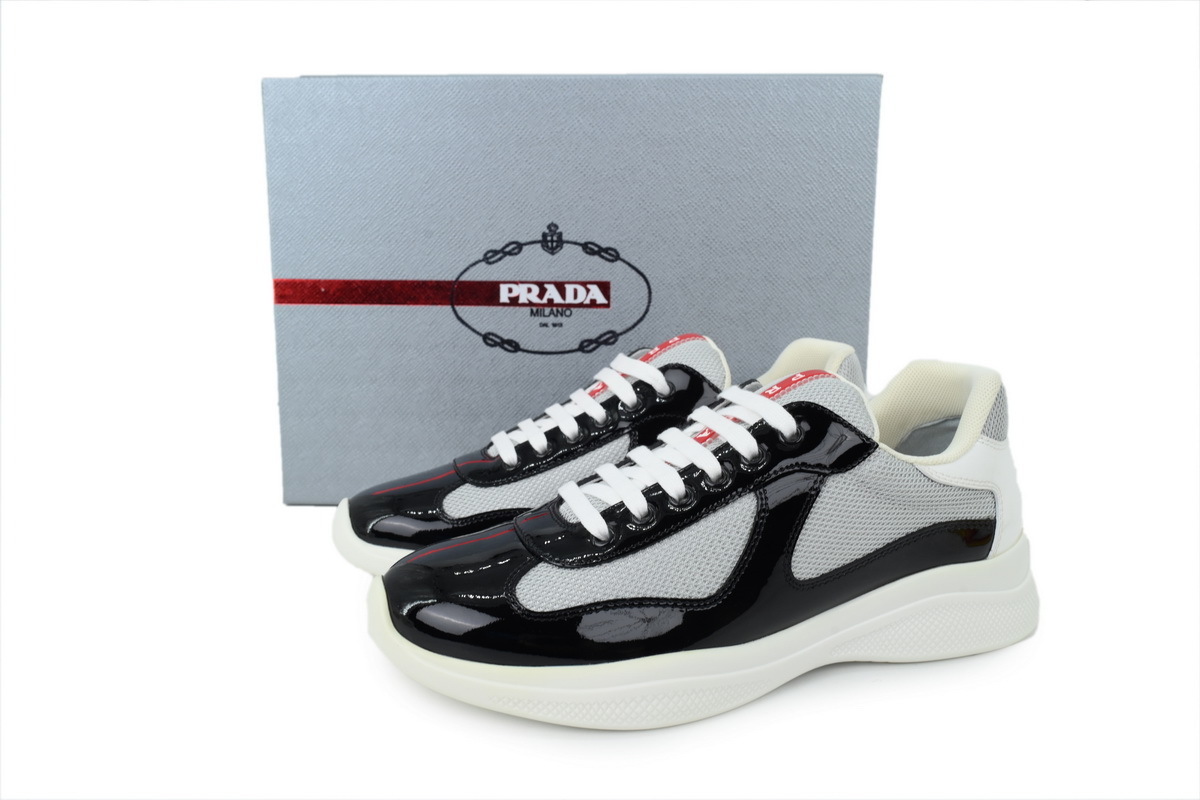 Prada America's Cup Sneakers Dark Gray