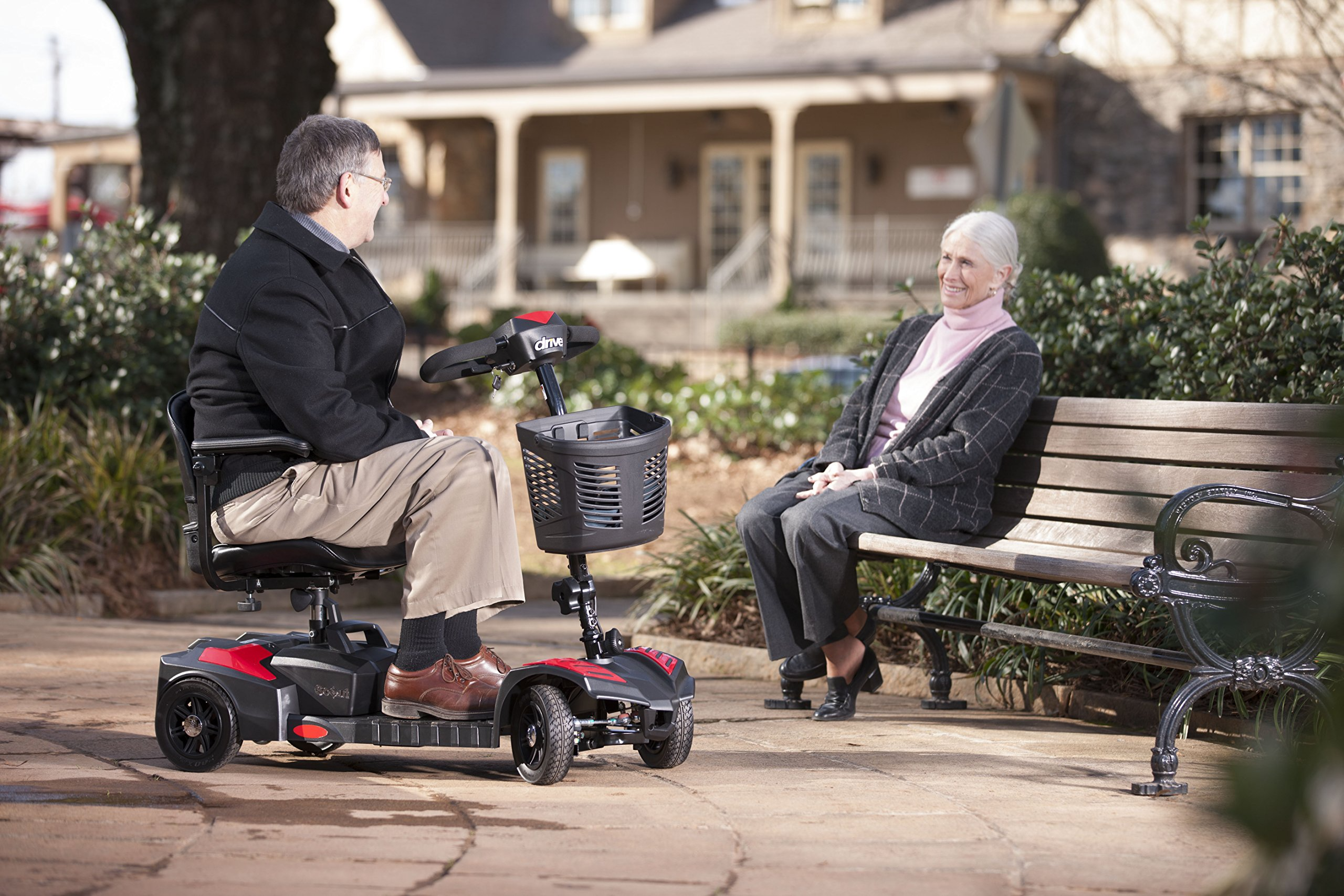 Drive Medical Drive Medical Scout Compact Travel Power Scooter