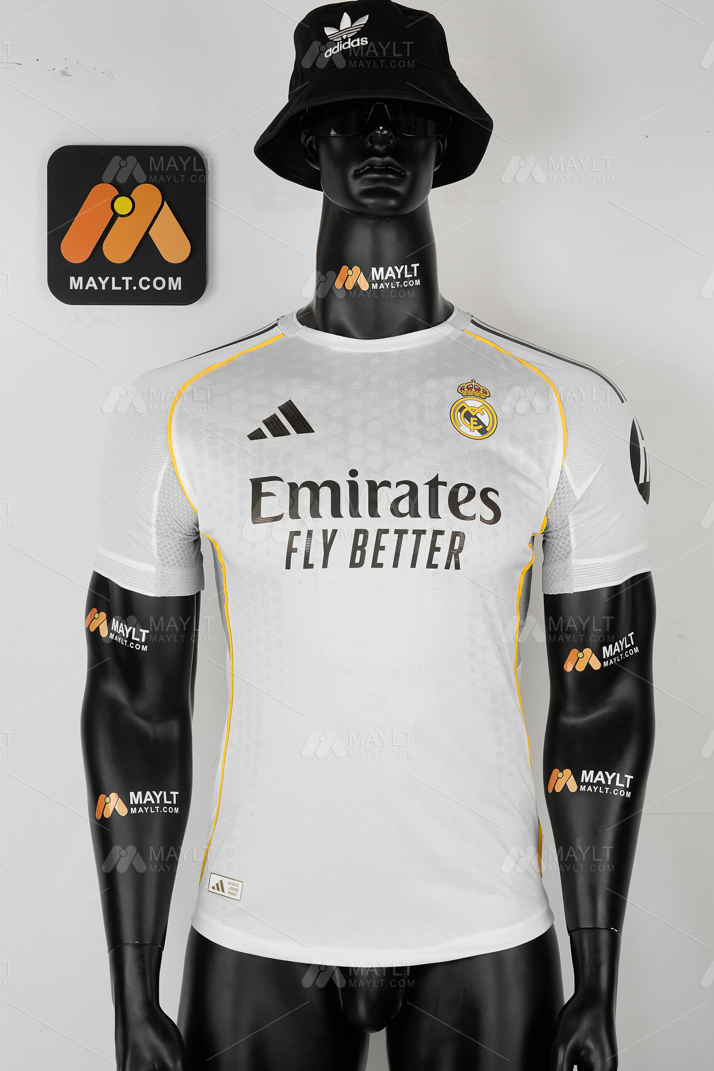 2025/26 Real Madrid Adidas Home Soccer Jersey CB LAL MN