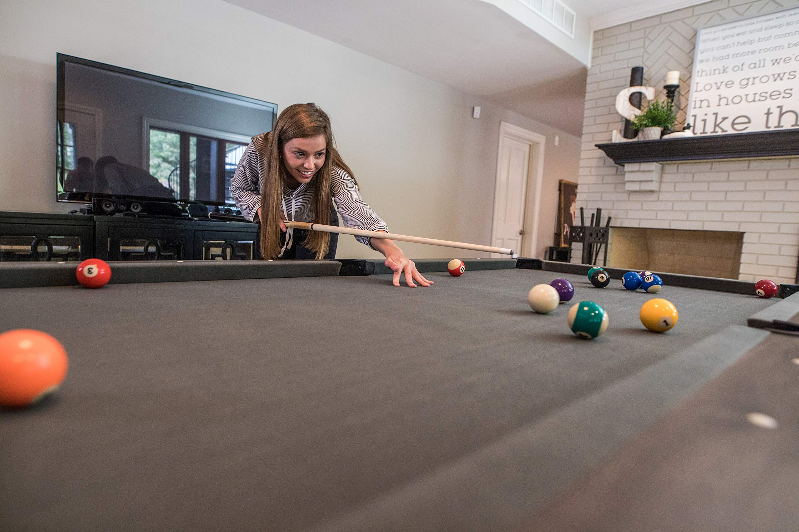 7' Hampton 3-in-1 Combination Table Includes Billiards
