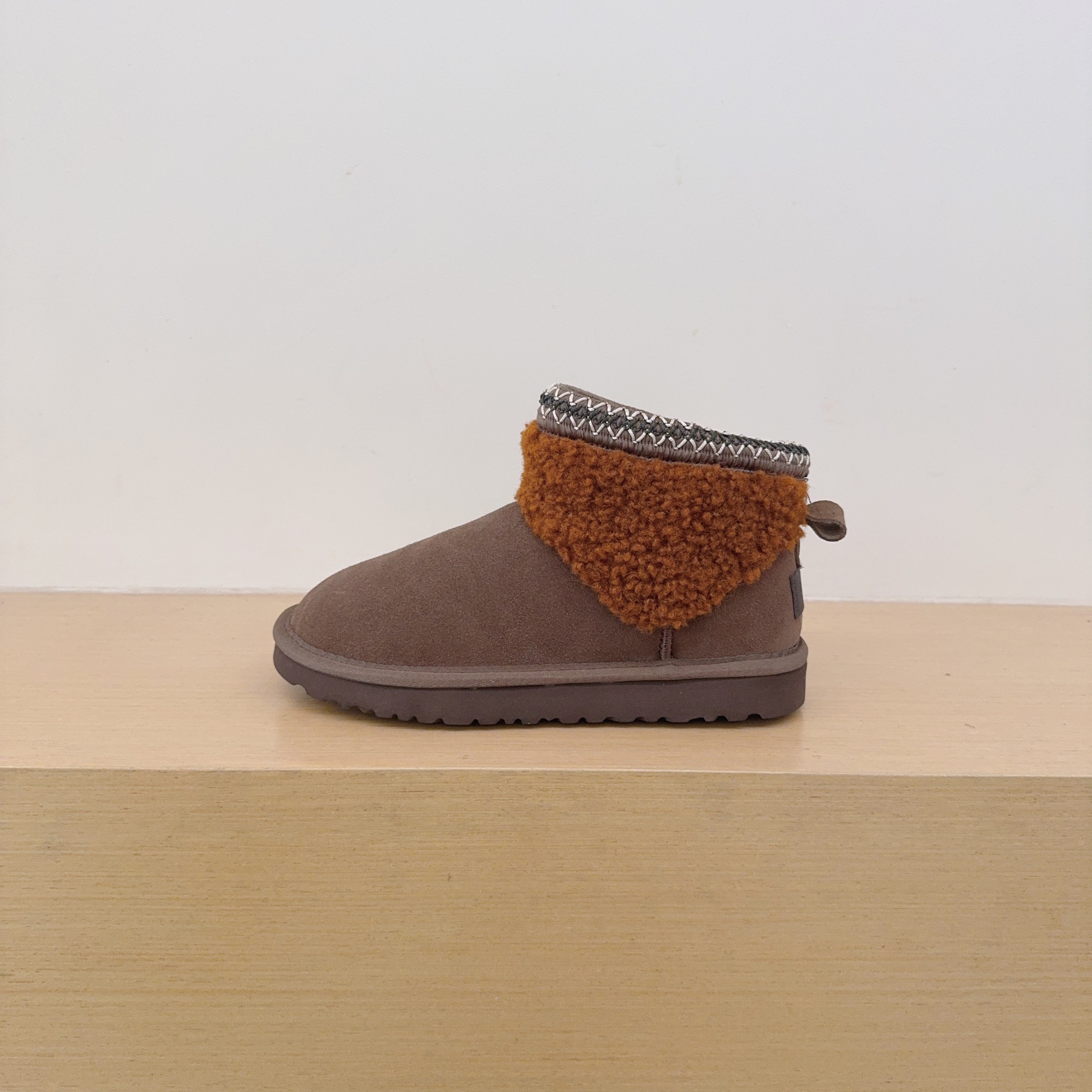 Teddy Suede Ankle Boots