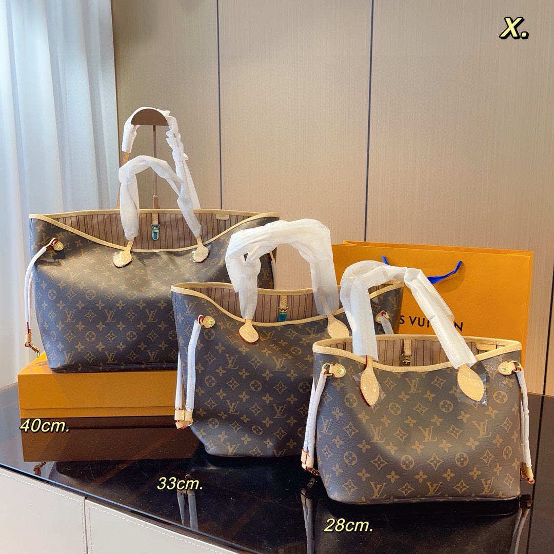 LV neverfull onthego bag