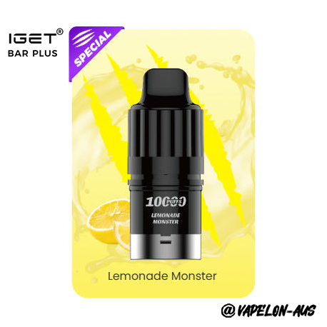 IGET BAR PLUS S3 POD 10000 Puffs