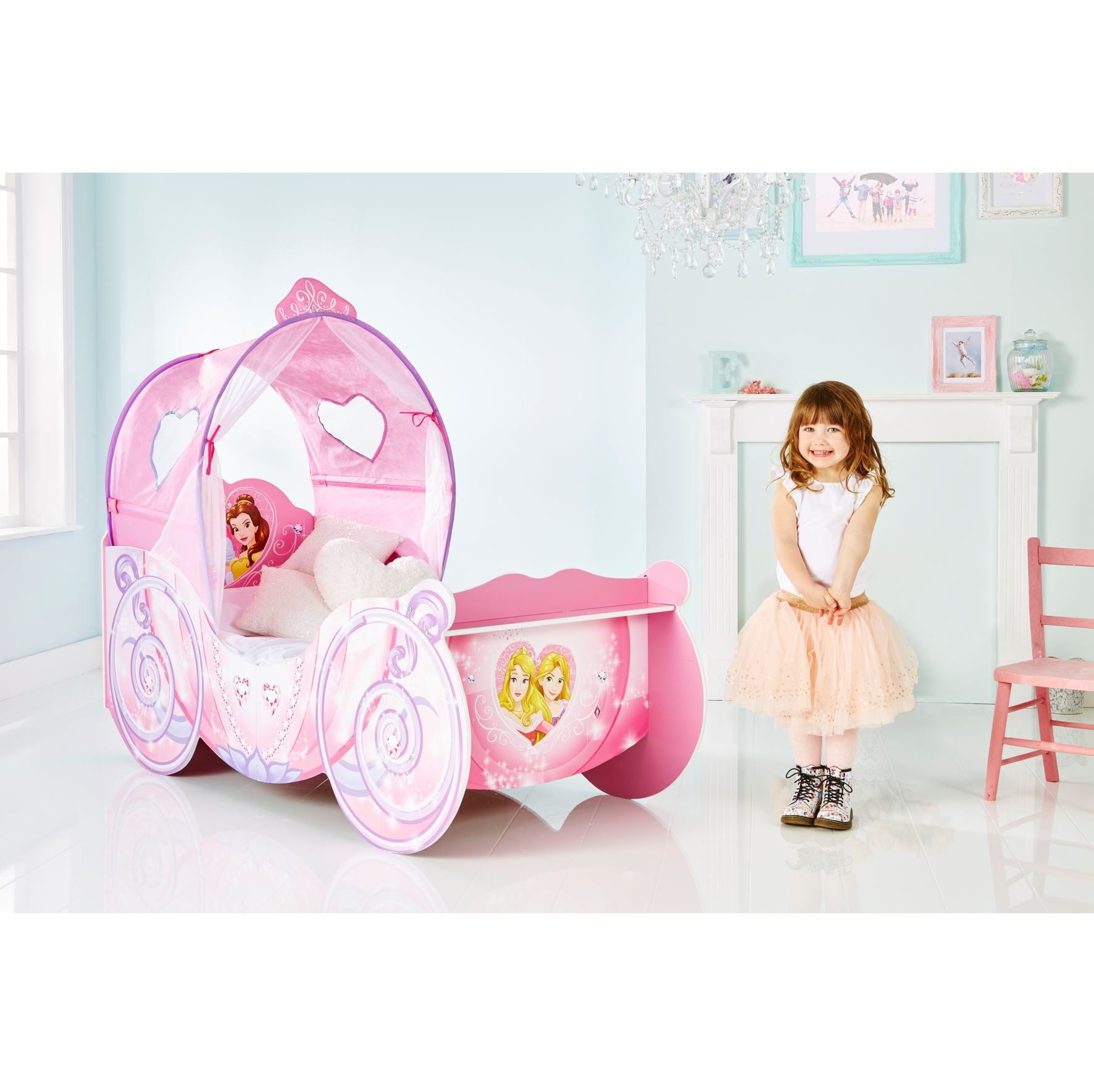 Princess Carriage Kids Toddler Bed by HelloHome