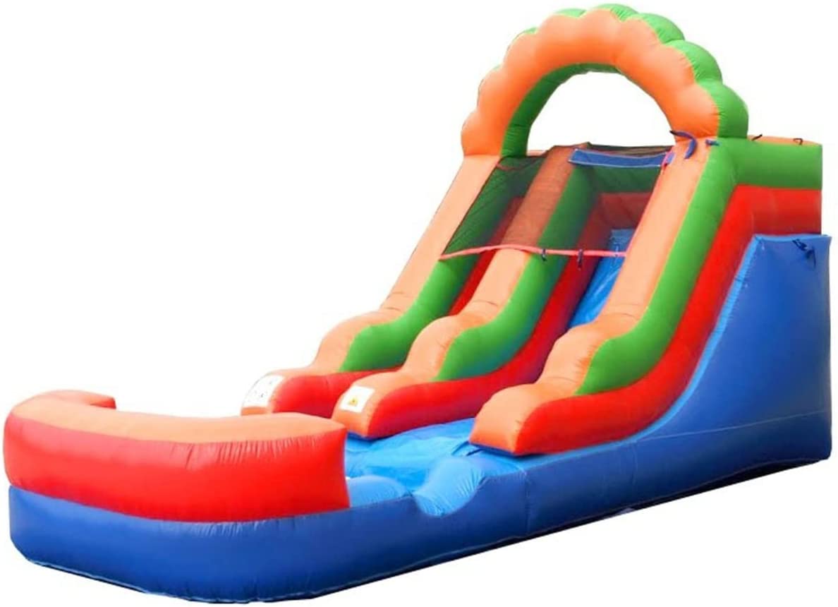 Inflatable Water Slide for Kids - Residential Backyard