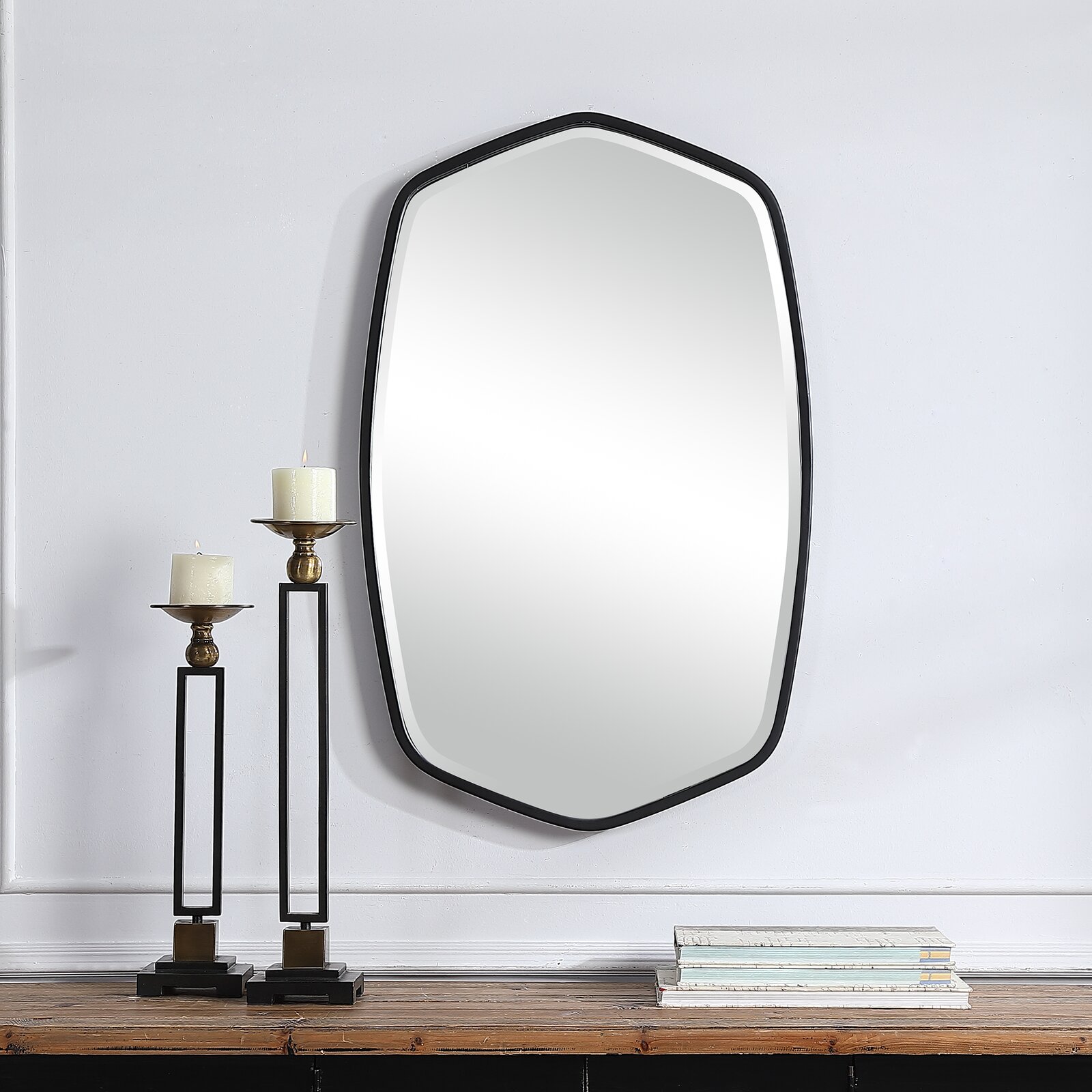 Luco Irregular Metal Wall Mirror