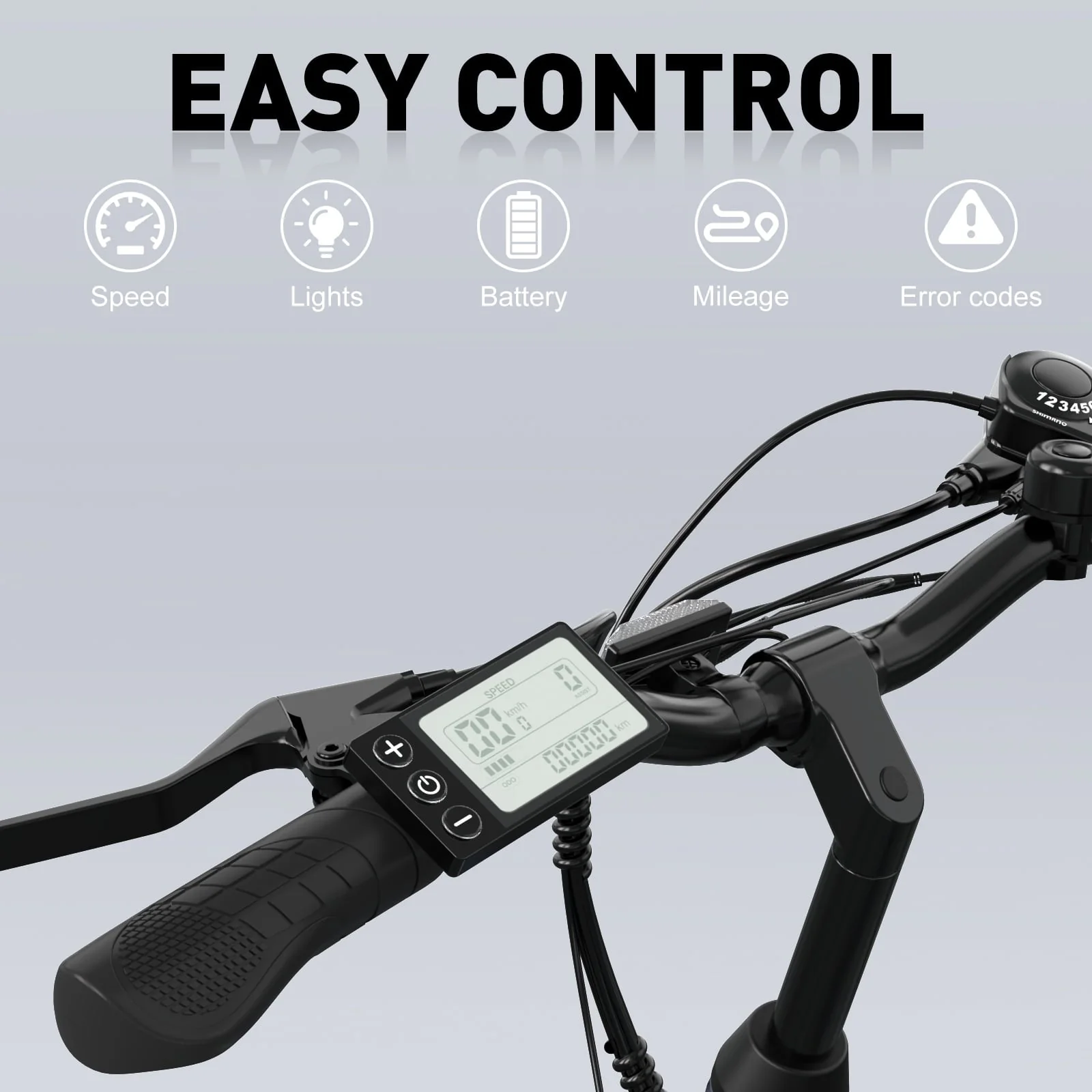 RCB 26in Electric Bike, 500W, 36V 12Ah