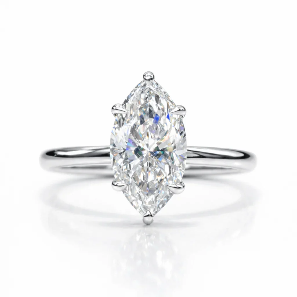 Marquise diamond ring