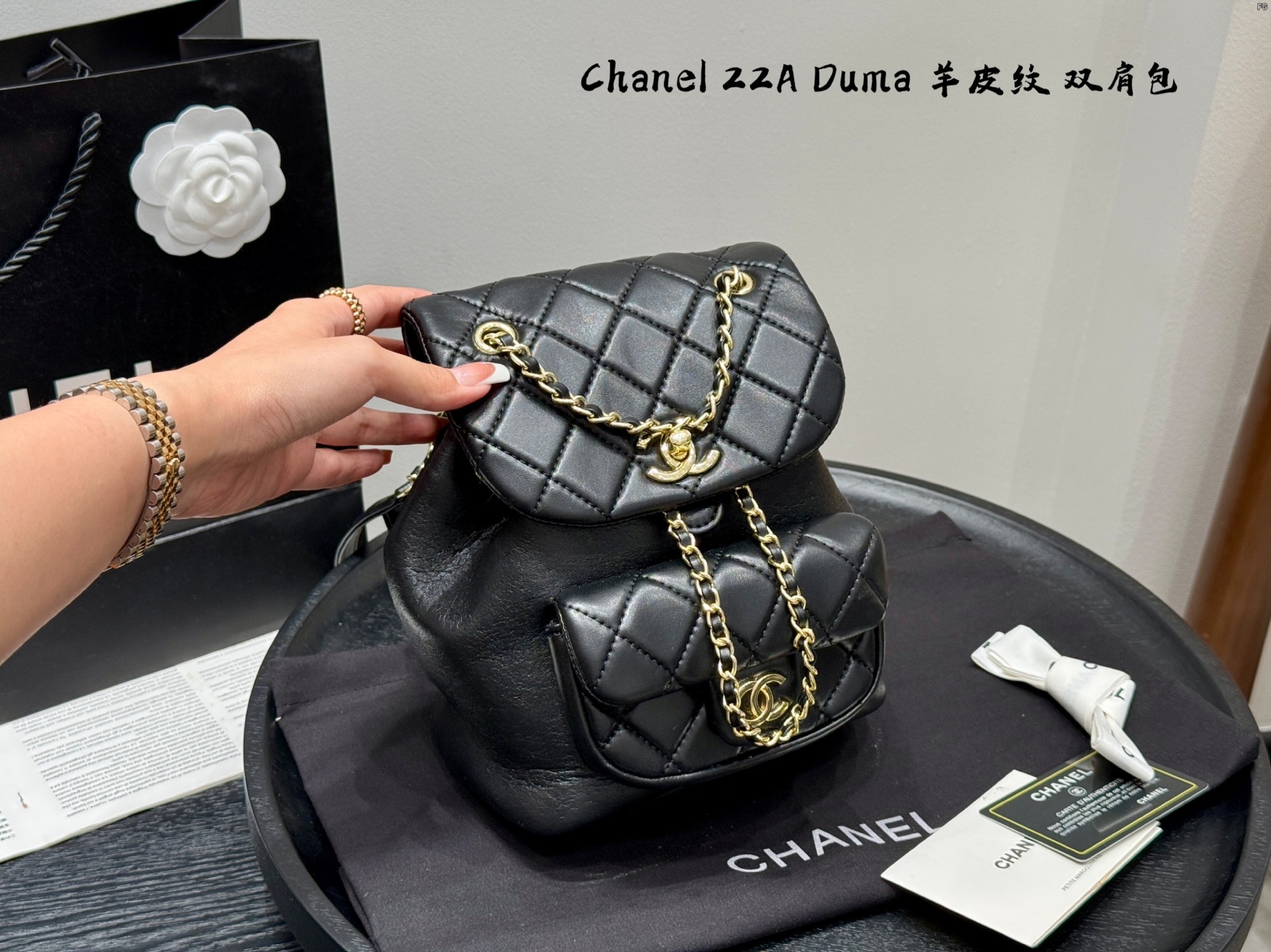 Chanel Backpack Leather