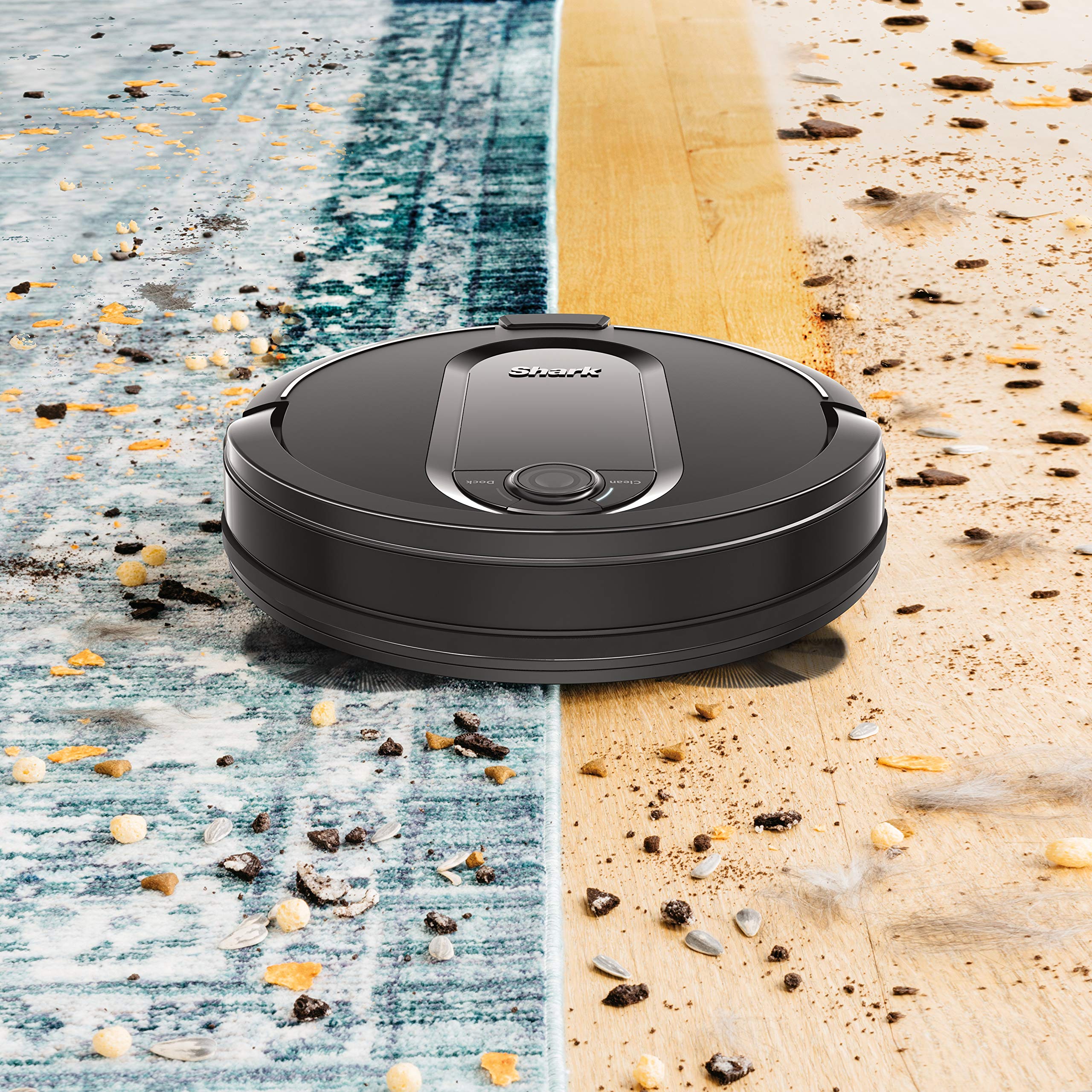 Robot Self-Empty Robot Vacuum, Wi-Fi Connected