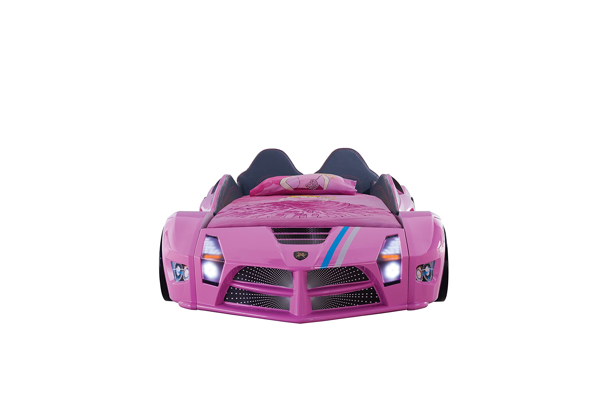 Racing Car Bed for Kids - Kids Car Bed with Led Lights