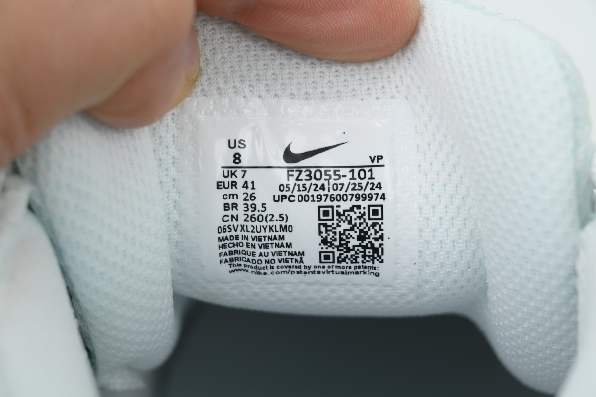 Nike Air More Uptempo Low White Hyper Royal FZ3055-101