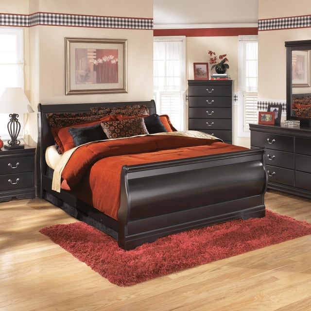 Anarasia / Huey Vineyard Sleigh Bed