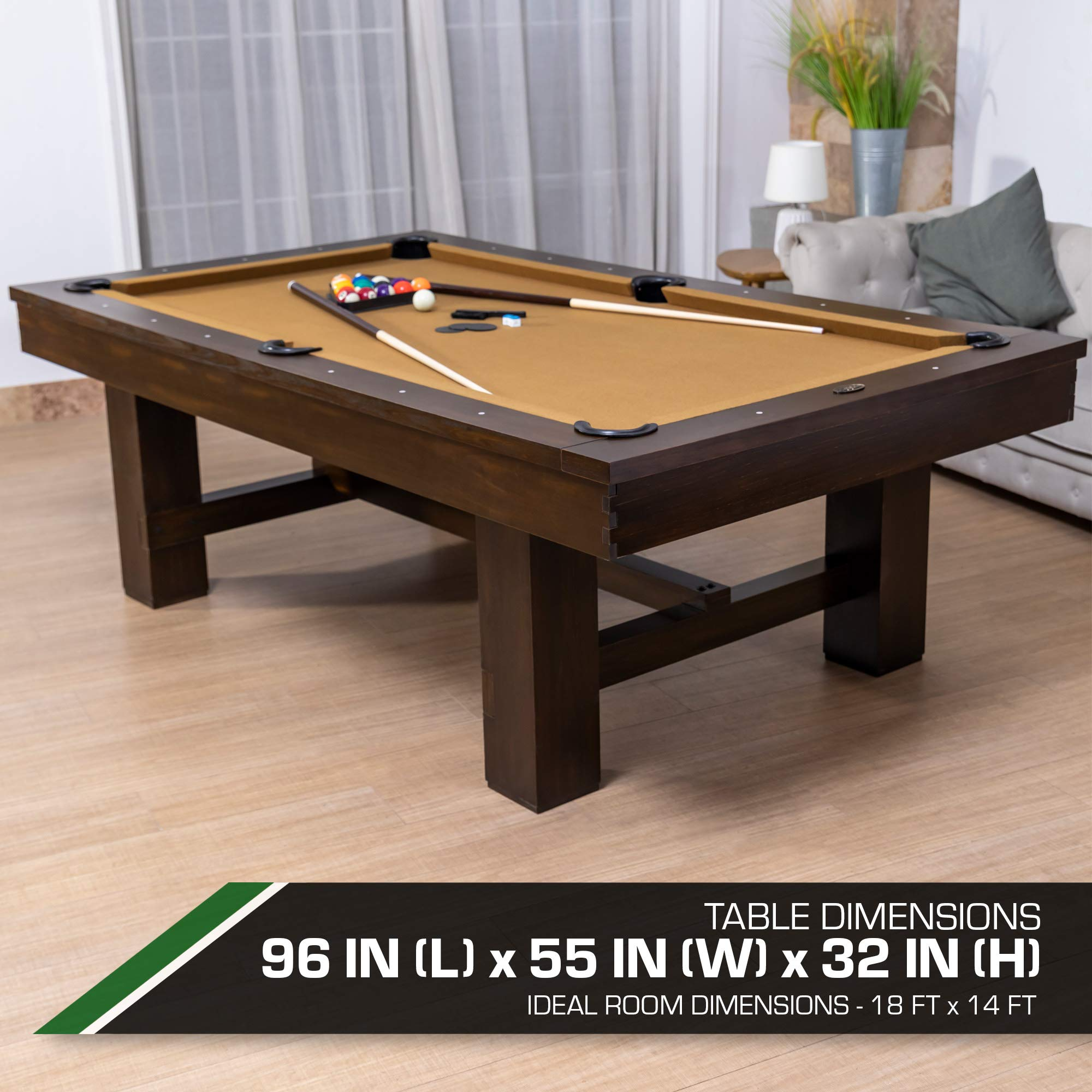 Professional Grade Billiard Tables - Perfect for Family Game Room