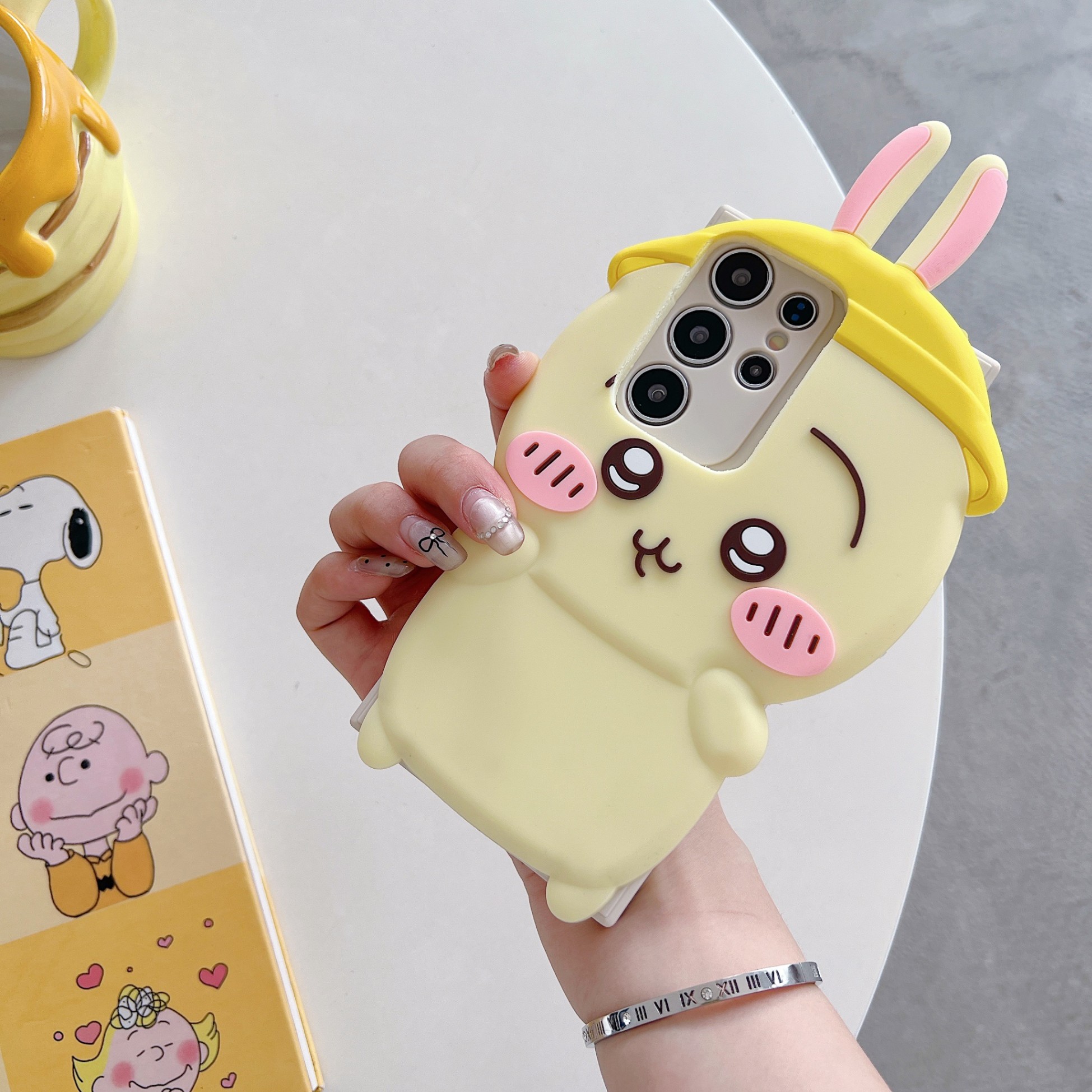 Galaxy S10 Protective Case Silicone - back view