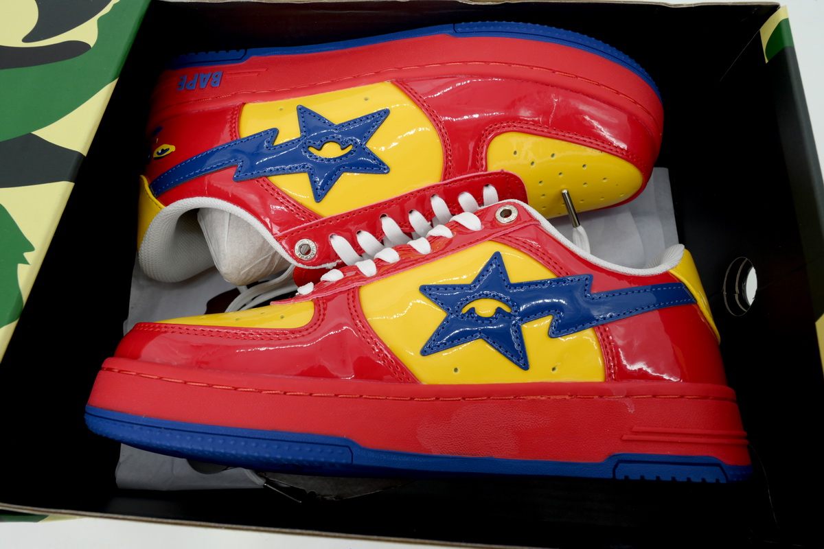 KidSuper × A BATHING APE BAPE STA ESP Red 1M23 191 933