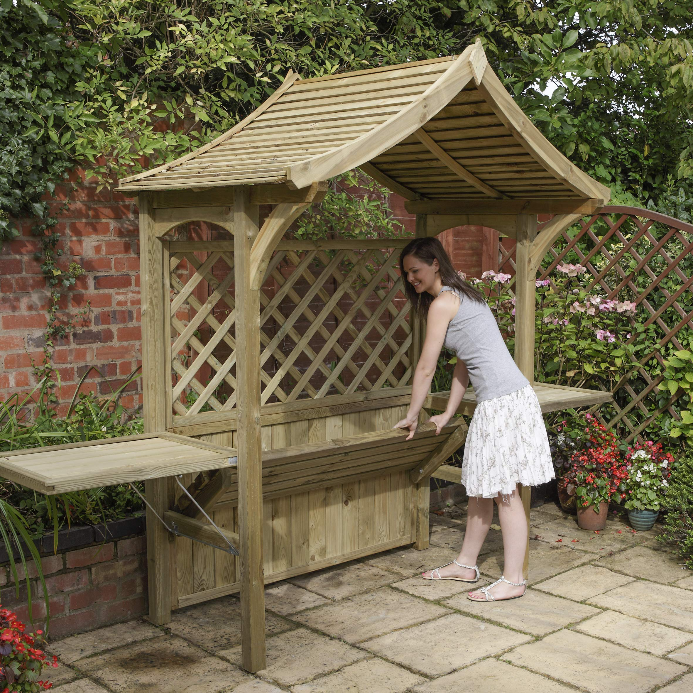 Barbeque Shelter Pressure Treated Fire Retardant Timber