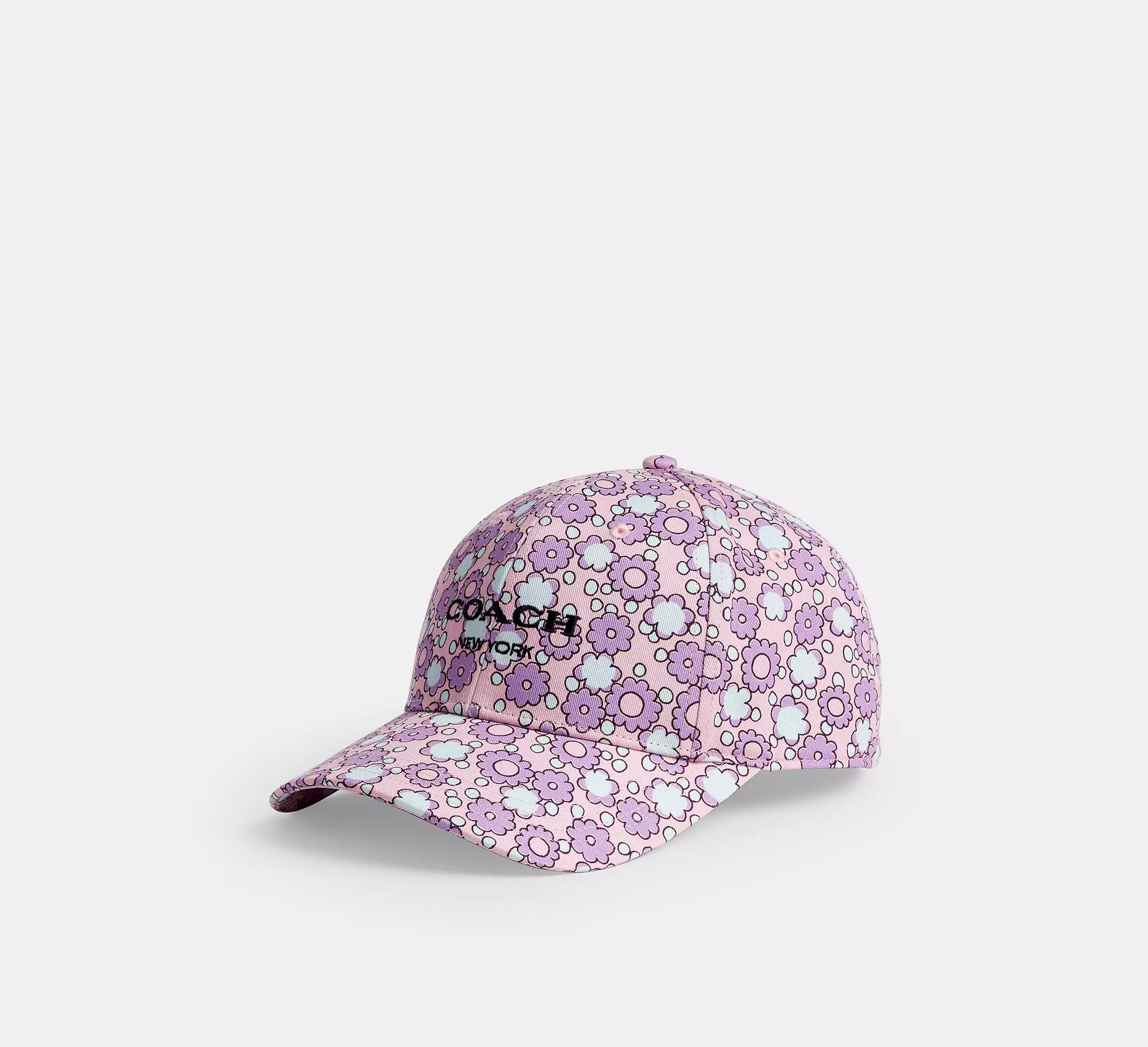 Floral Print Baseball Hat