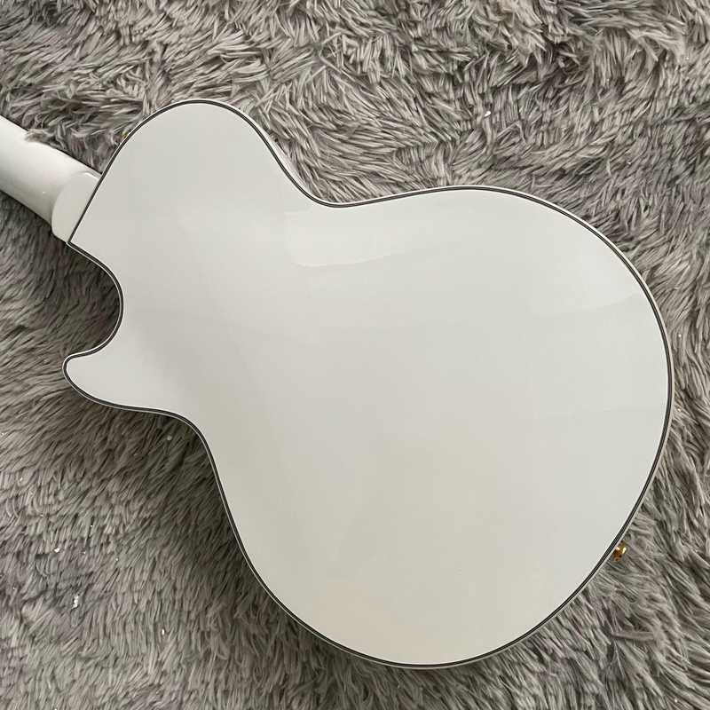 Semi-Hollow Body Electric Guitar 6 String Fretboard