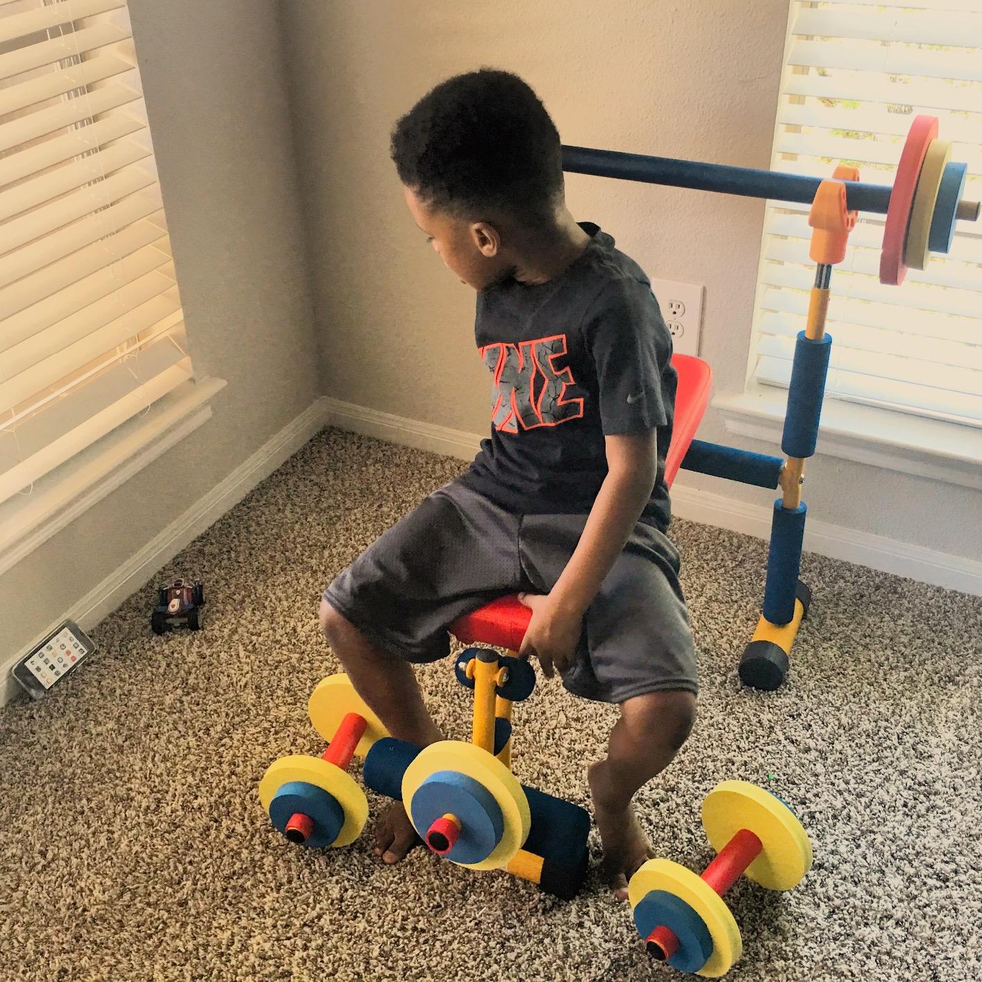 Redmon Fun and Fitness Exercise Equipment for Kids - Weight