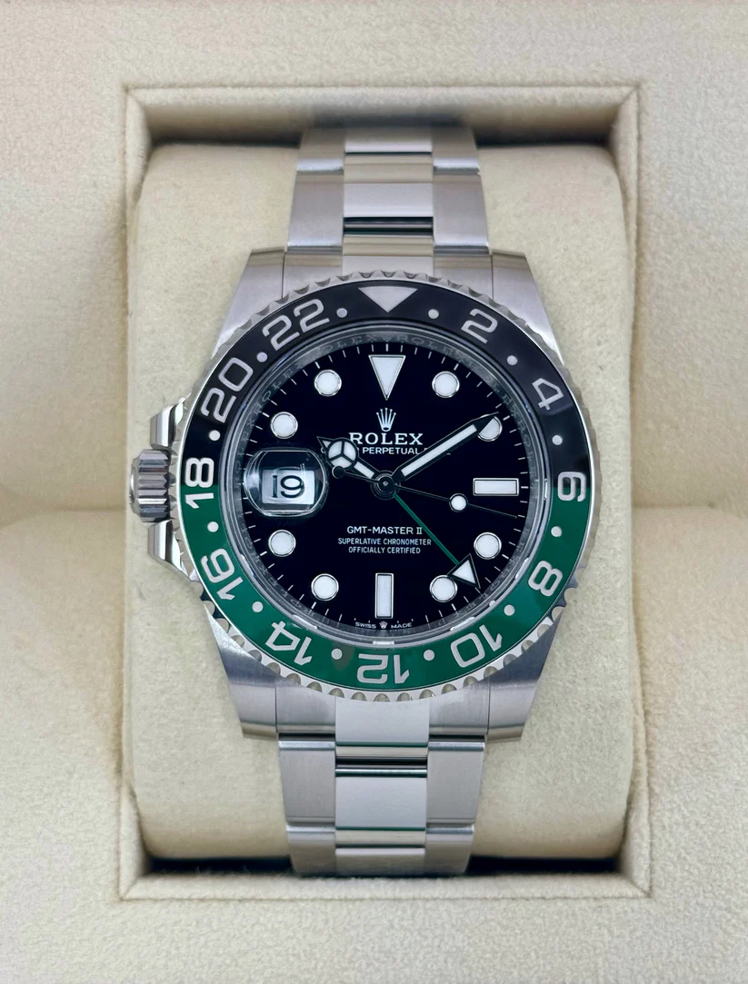 【Super Clone】RLX GMT-Master II With A Green And Black Bezel 