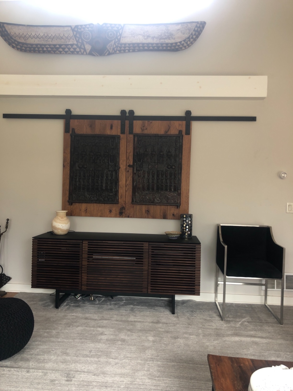 BDI Corridor 8177 Triple-Width Media Console with Drawer