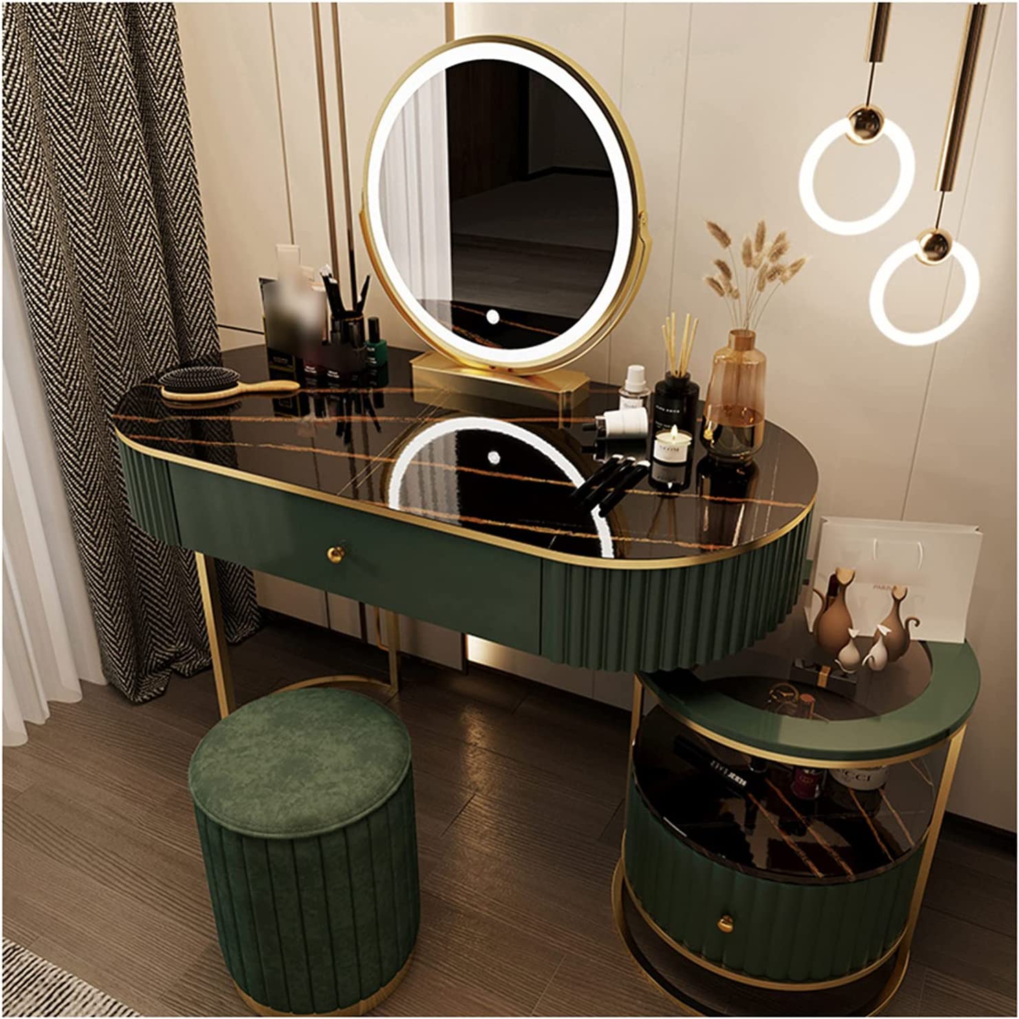 Cosmetic Dressing Table with Mirror