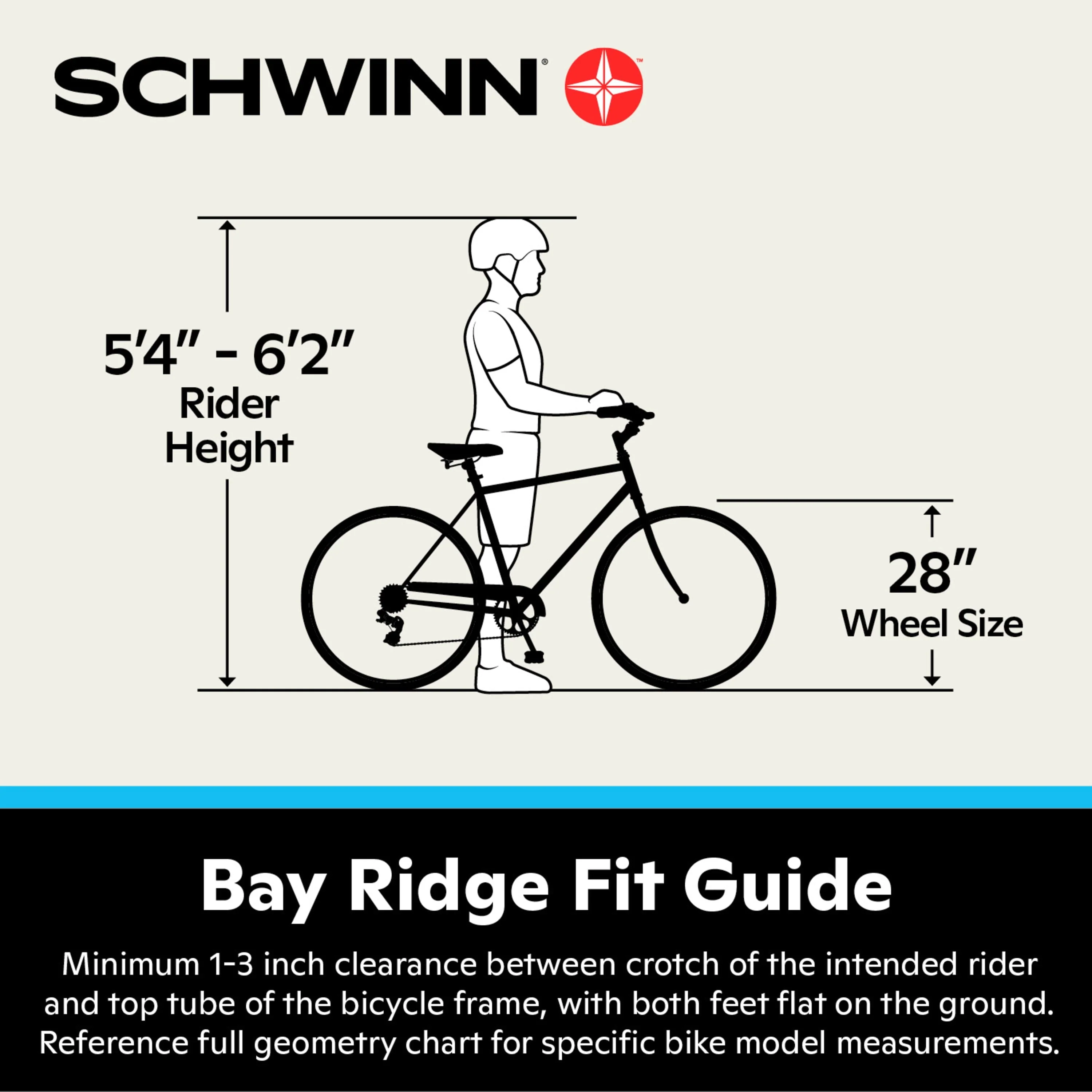 Schwinn Bay Ridge 700c Hybrid Electric Bike, 250W, Gray
