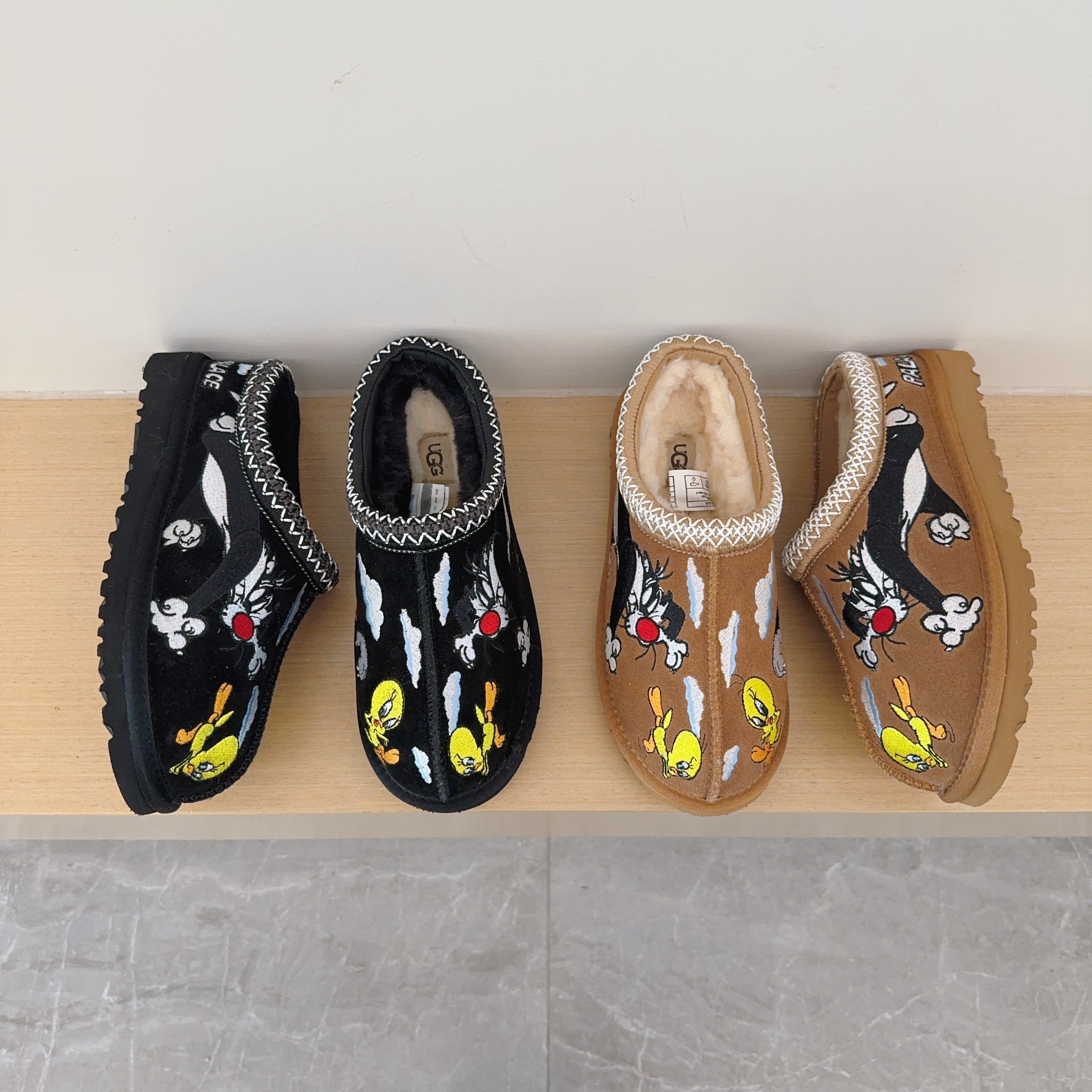 Cartoon Embroidered Collaboration