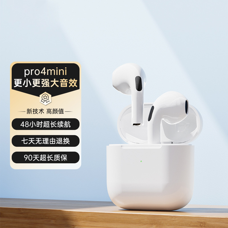 Wireless Earphones Bluetooth Earphone - back view
