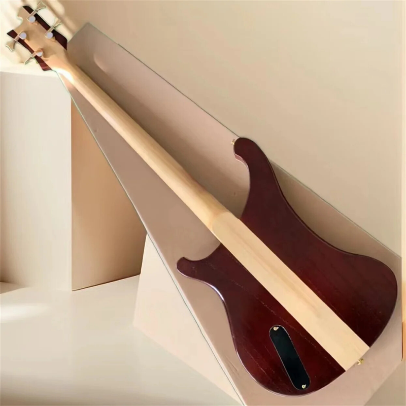 Hot Sale Bass Guitar Lemmy Kilmister Matte Carved Top Electric Bass 4 strings