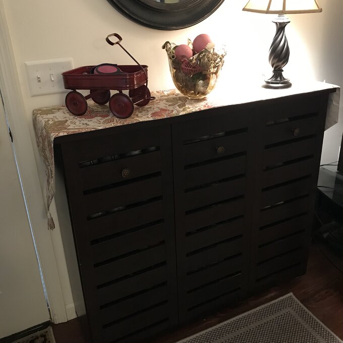 Gavin 20 Pair Shoe Storage Cabinet