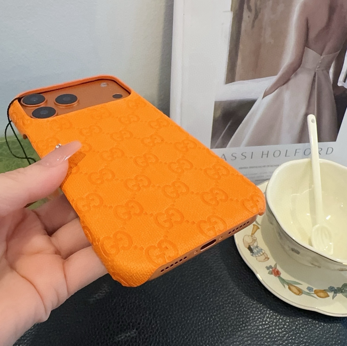 Gucci Starry Series GG Embossed iPhone Case
