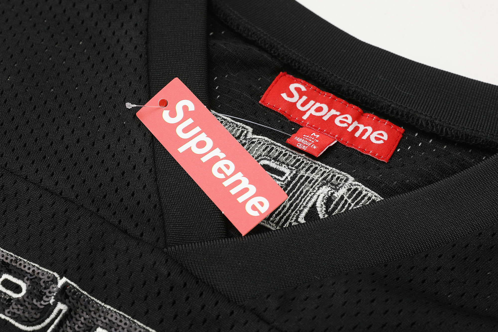 Supreme FW25 WEEK5 Sequin Football Jersey