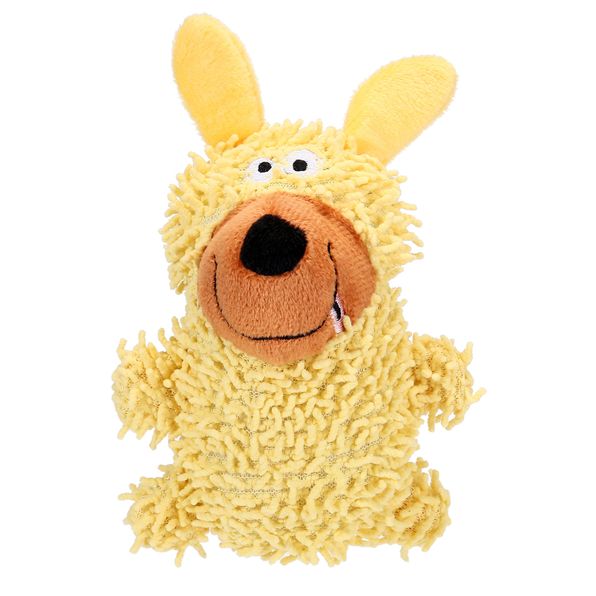 Dog toy plush sleeping duck, sound-making puppy toy, durable chew toy for dogs, little yellow duck pet toy