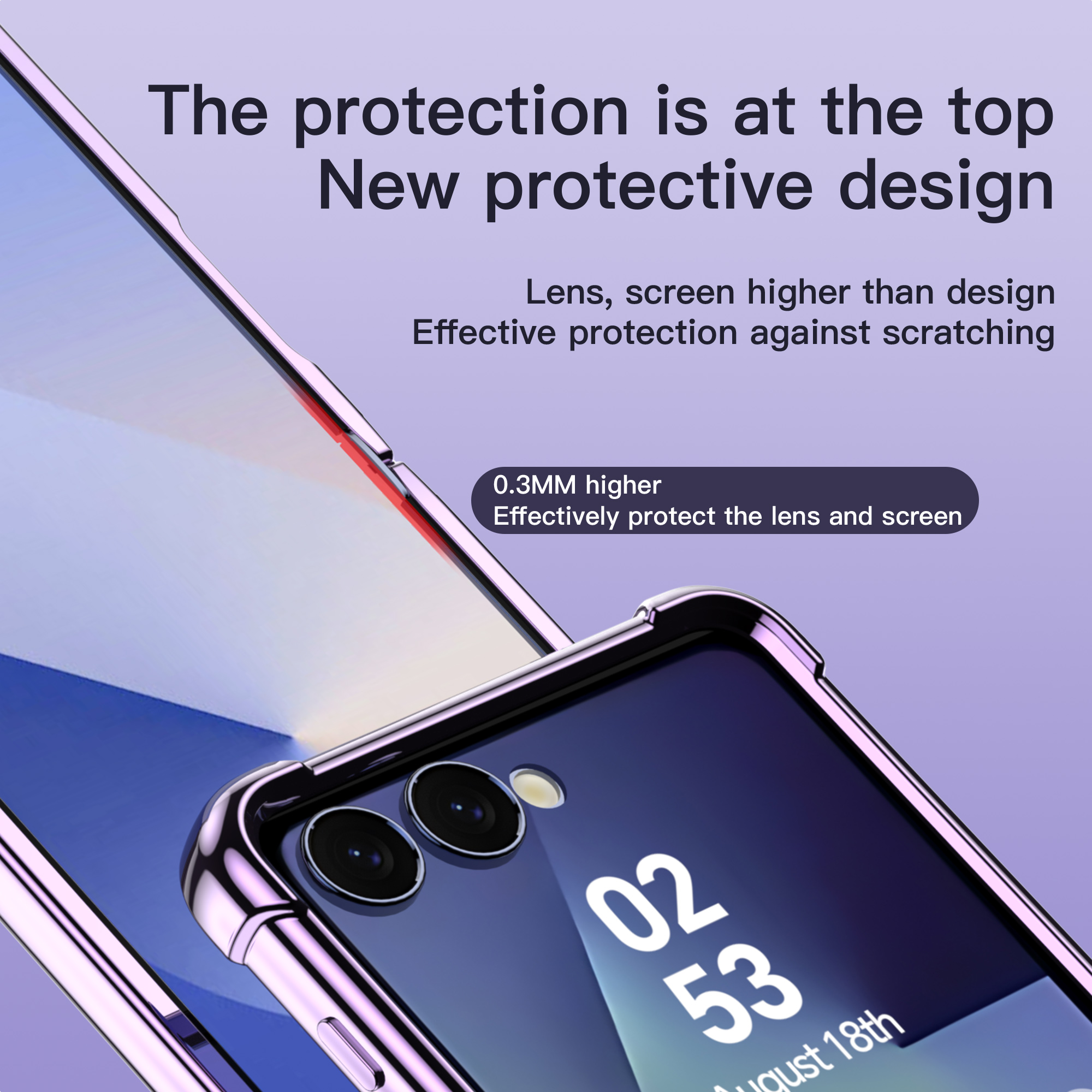 iPhone 17 Protective Case Precise Fit - back view
