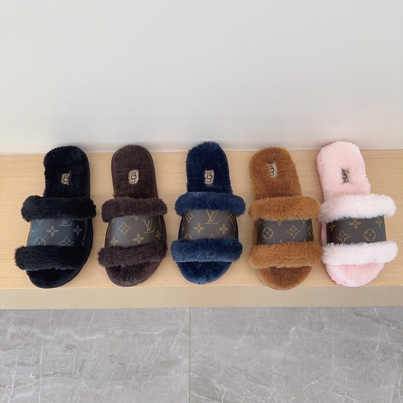 UGG Kids Collaboration Slide Sandals