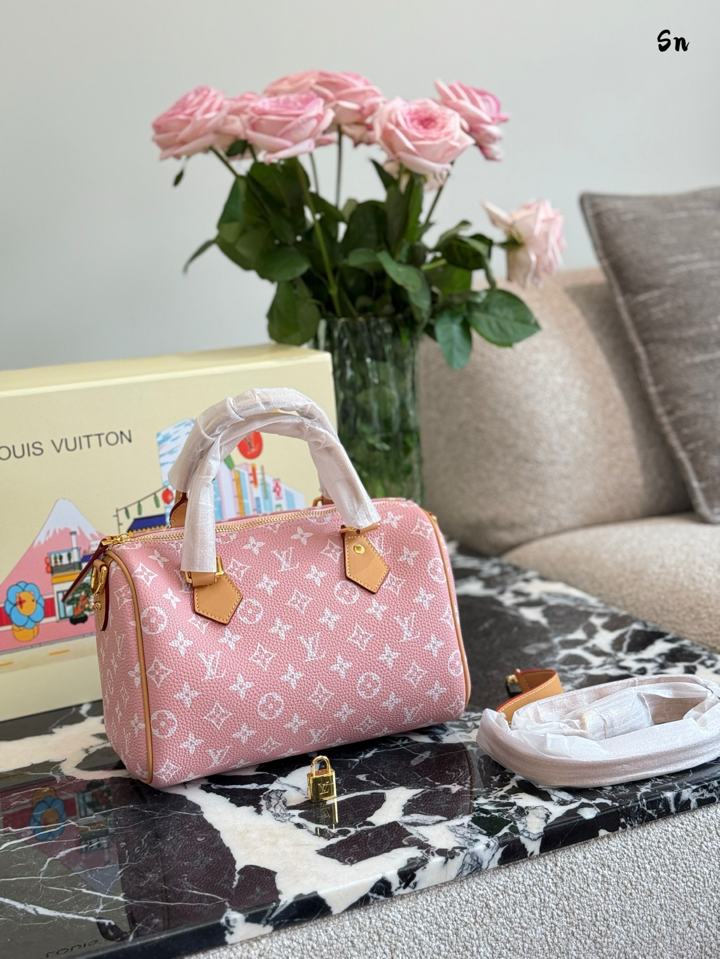 LV pillow bag