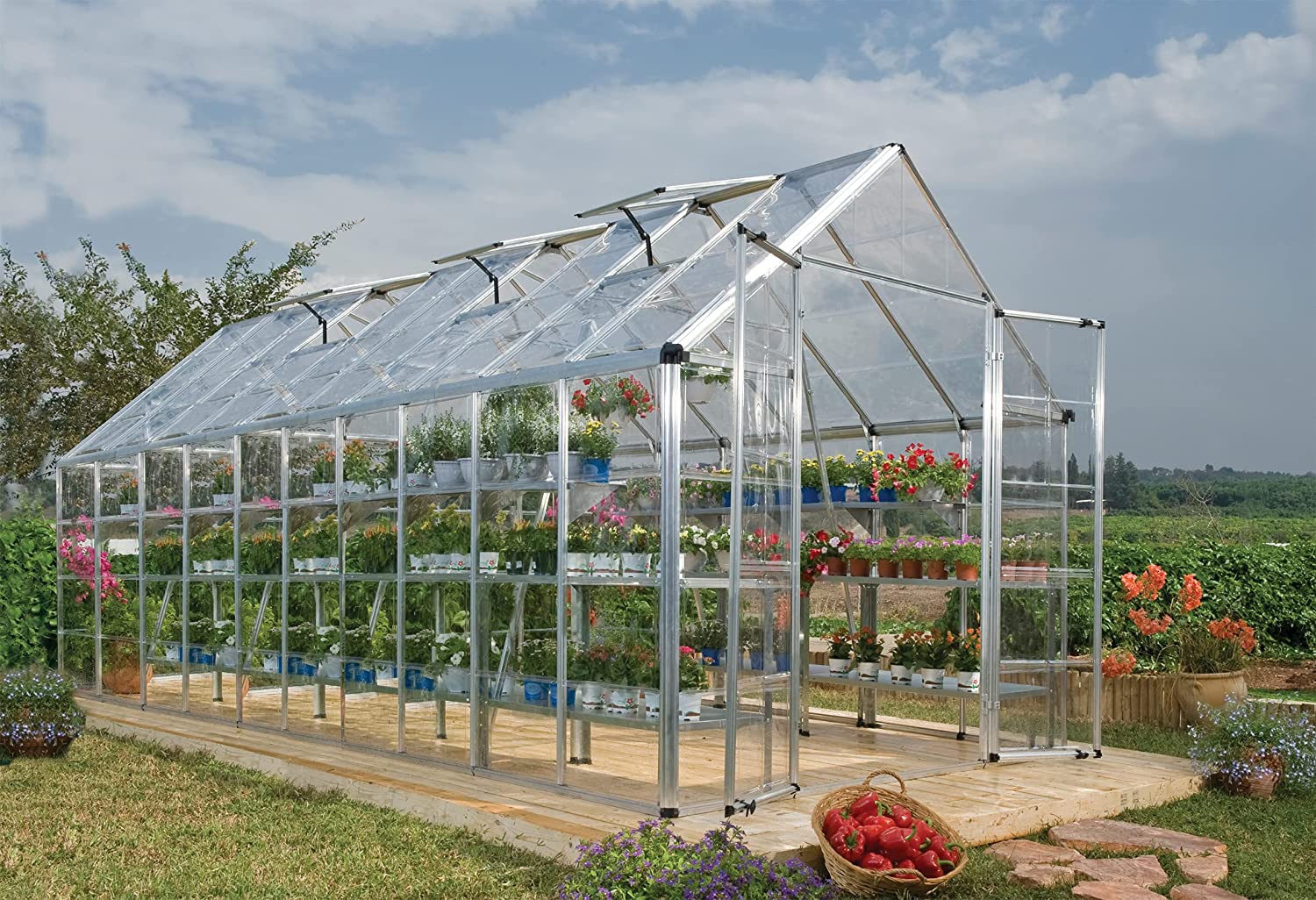 Snap & Grow Hobby Greenhouse, Silver