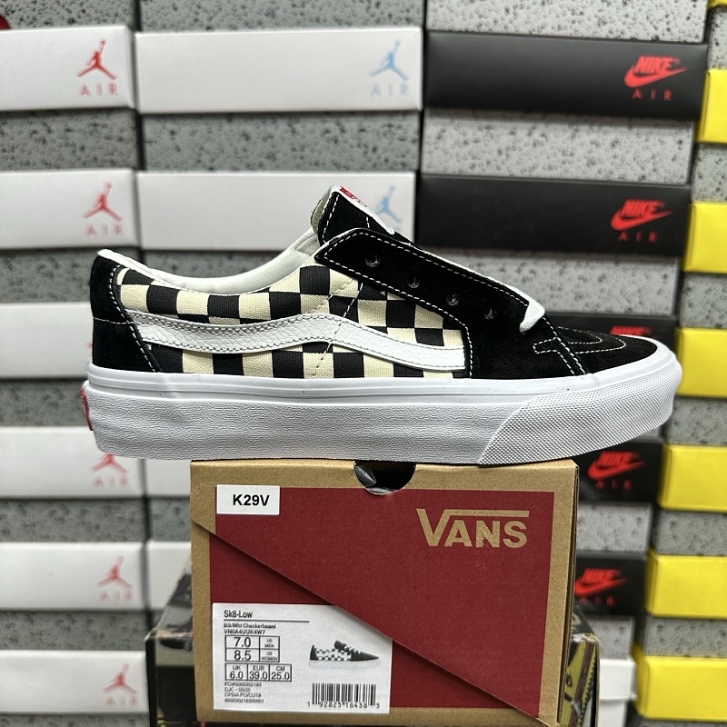 Vans Skool Black White Checker