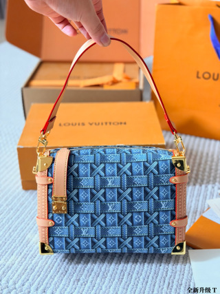 Louis Vuitton Side Trunk, Monogram Denim Canvas