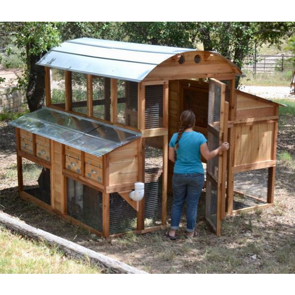 Walk-In Coop domed