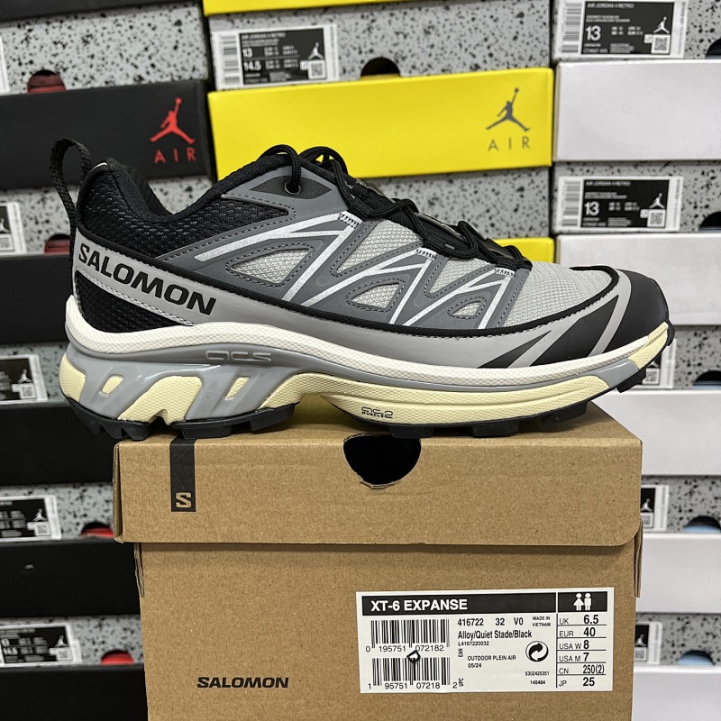 Salomon XT-6 Alloy Gray Sneakers