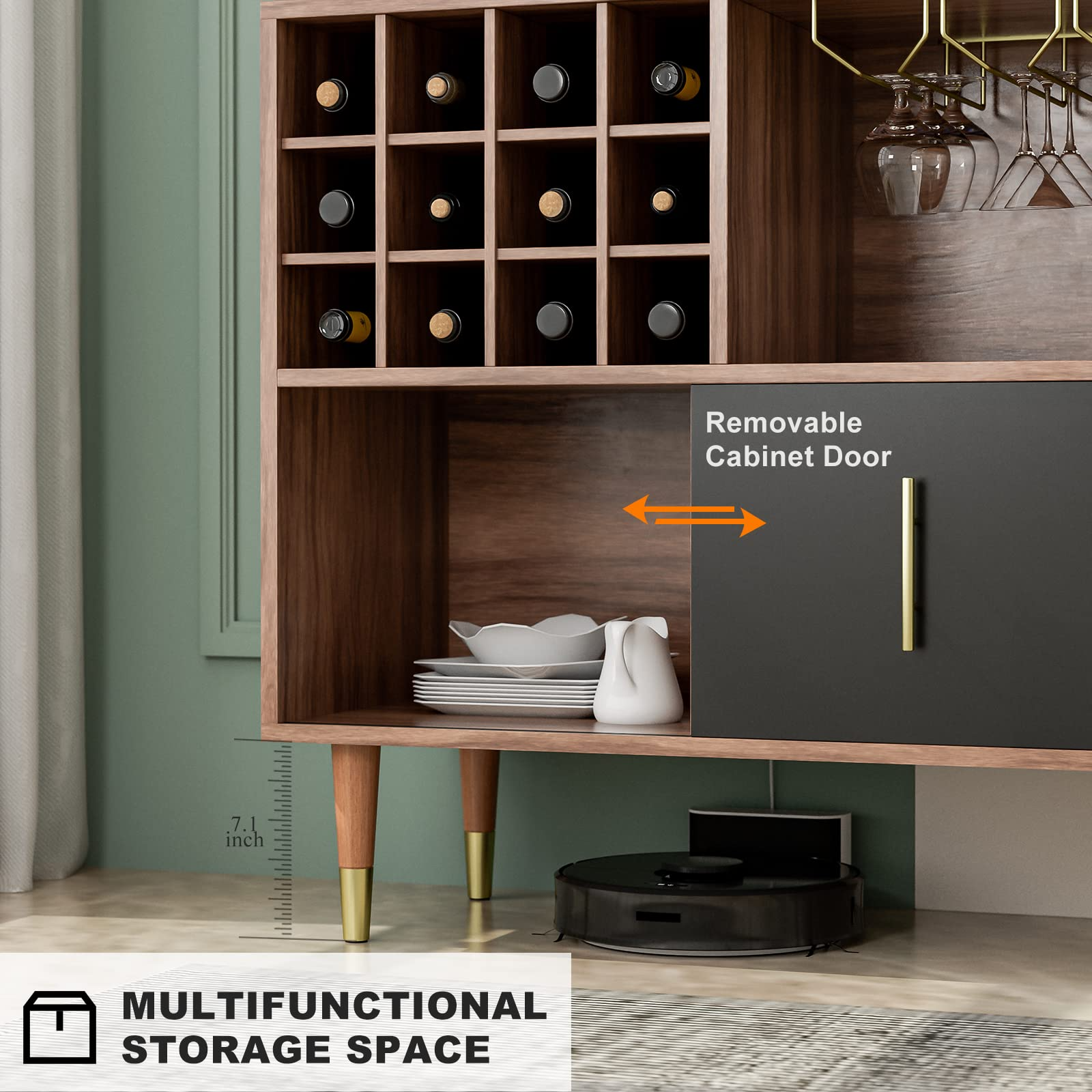 Accent Kitchen Buffet Sideboard with Storage