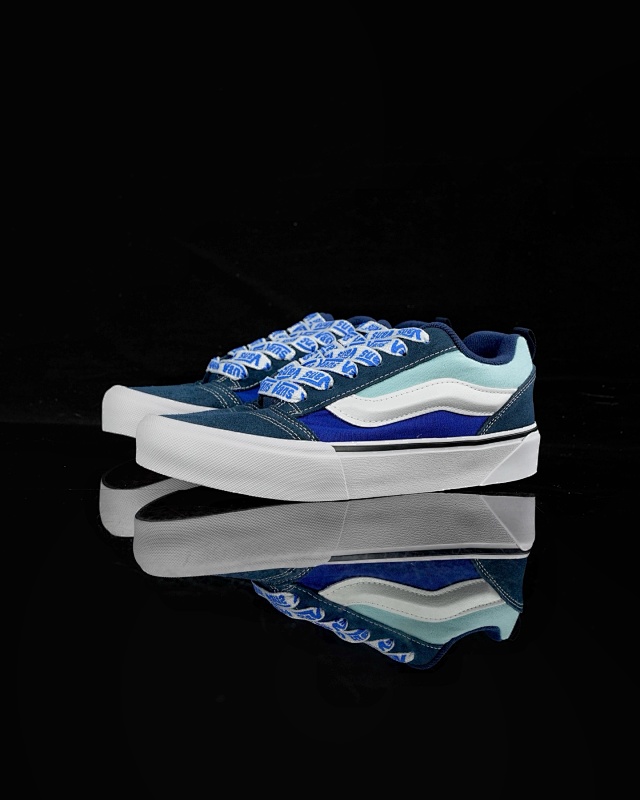 Vans Knu Skool Blue White Panelled