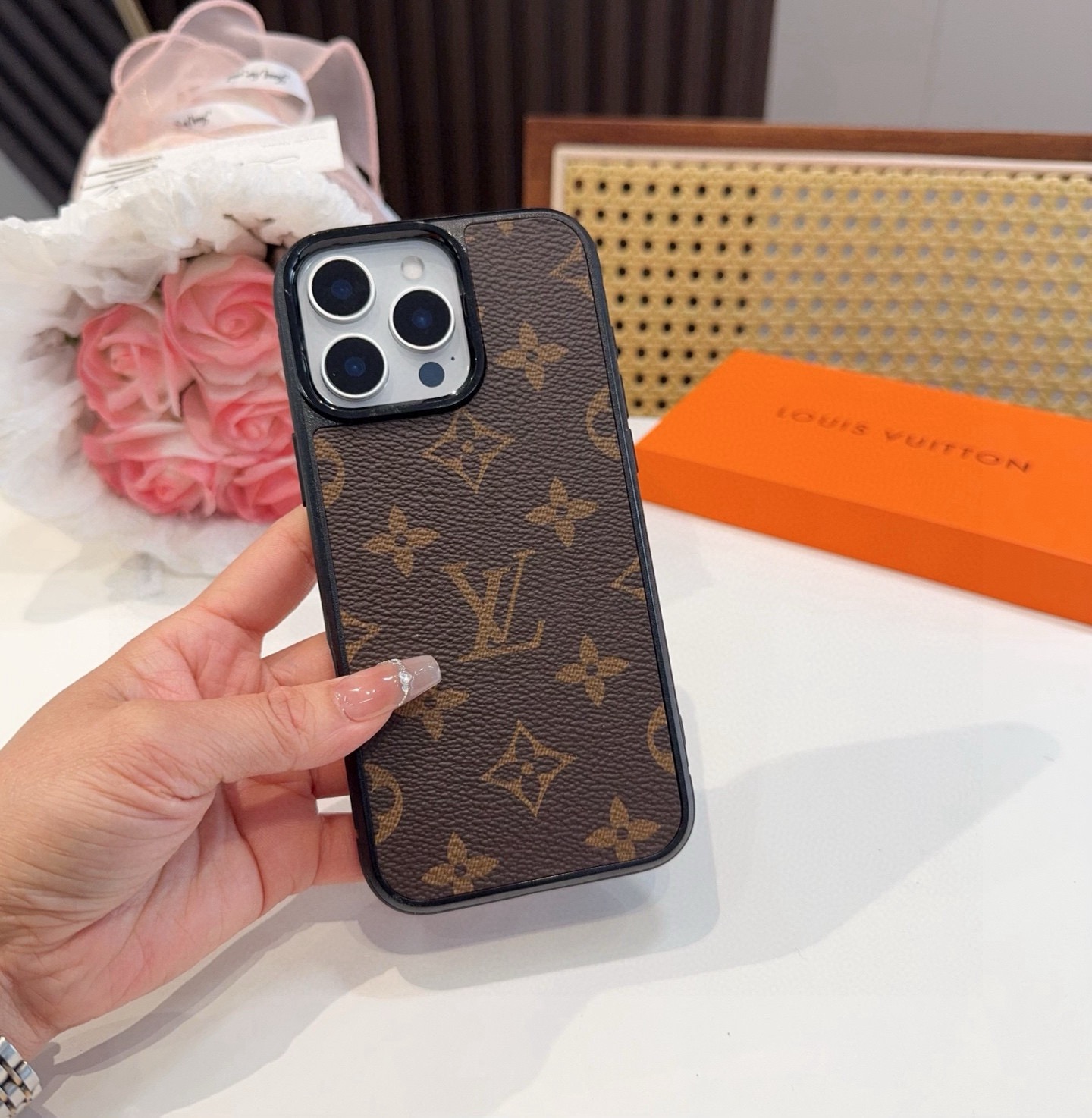 LV Classic Monogram iPhone Case